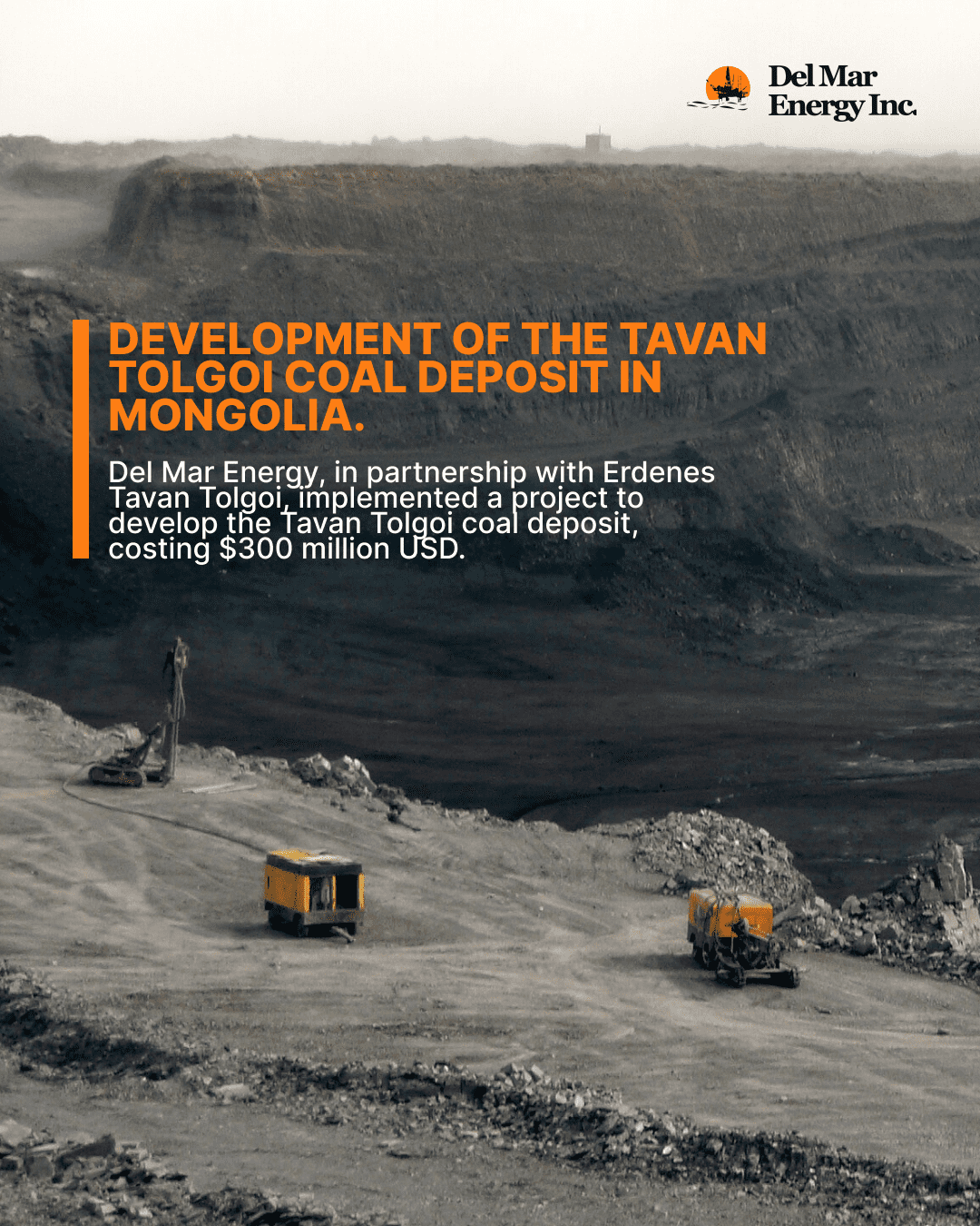 DEVELOPMENT OF THE TAVAN TOLGOI COAL DEPOSIT IN MONGOLIA